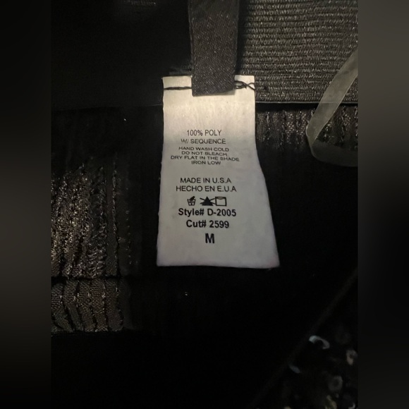 Two Piece Pant Set with Sheer Bodysuit - Picture 11 of 14